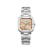 Orologio Herbelin Donna Cap Camarat Square in Acciaio 17546B18 - 17546B18